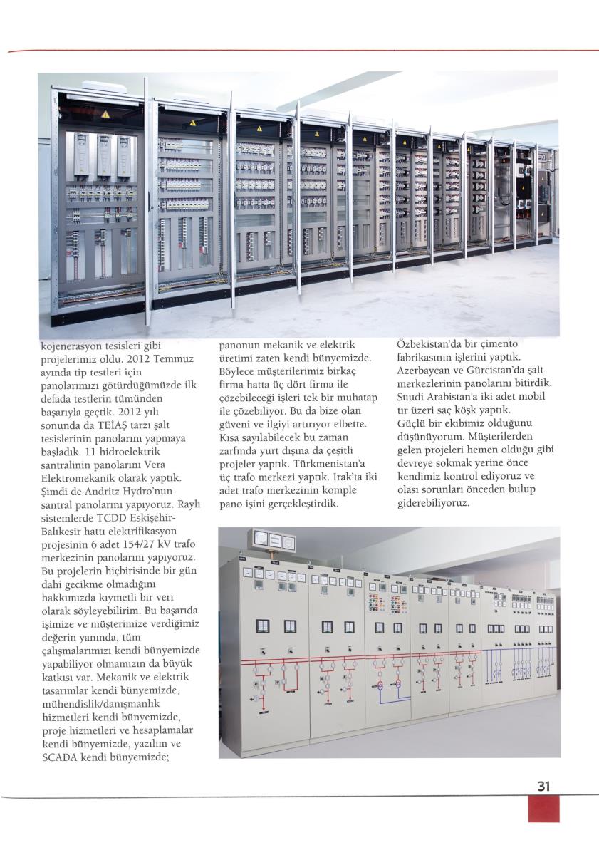 3E Electrotech Pano Dergisi Röportaj | MART 2015 - 2