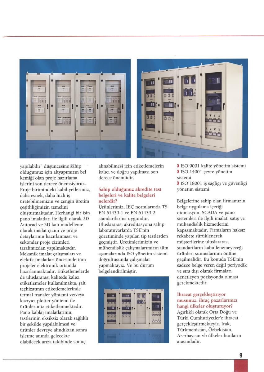 3E Electrotech Pano Dergisi Röportaj | MART 2014 - 4