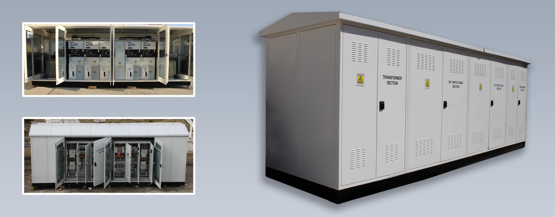 PORTABLE SHEET METAL KIOSK and TRANSFORMERS